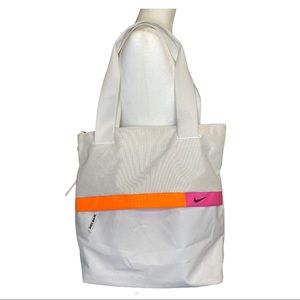Nike Radiate Training Tote Bag White Gym Track